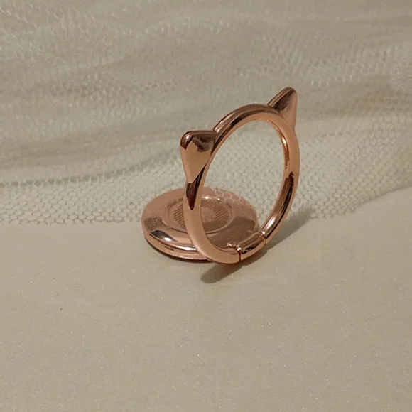 Rose Gold Kitty Phone Ring/Stand! - Picture 7 of 7